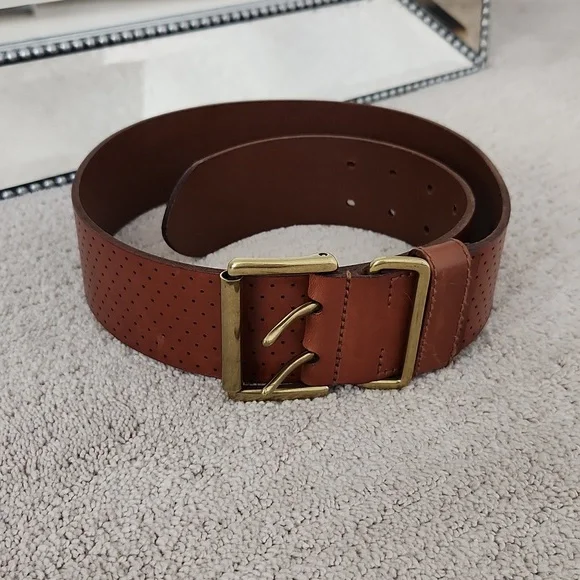 Ralph Lauren | Accessories | Ralph Lauren Thick Leather Belt  display picture 3
